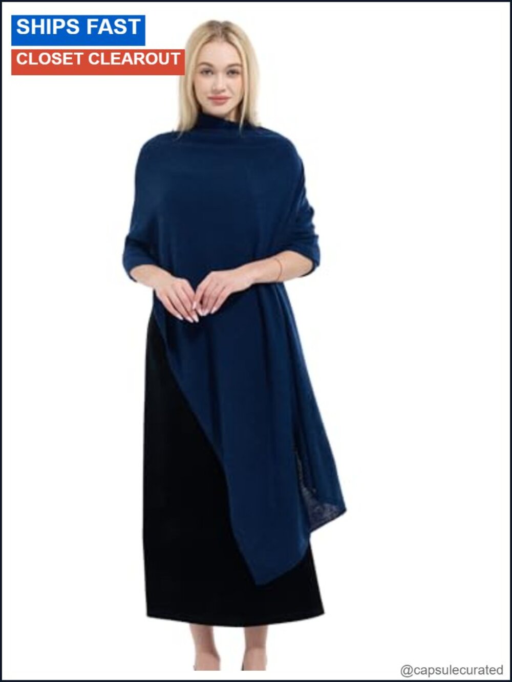 Cashmere Blend Shawl Wrap Oversized Pashmina Scarf Travel Blanket